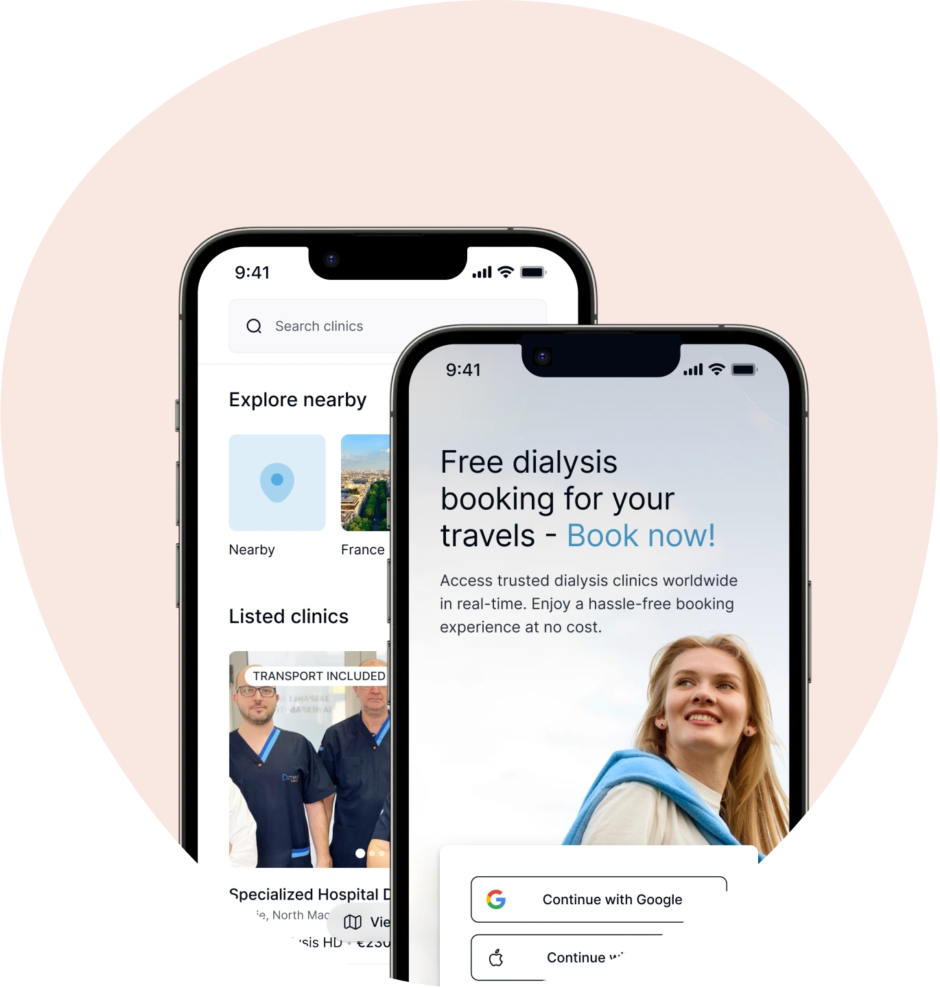 Renal Traveller mobile app